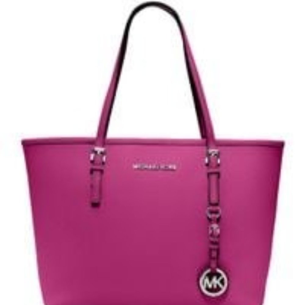 Michael Kors Jet Set Saffiano Tote Bag